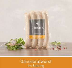 Gänsebratwurst “natur”