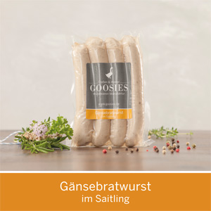 Gänsebratwurst “natur”