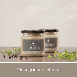 Gänsegriebenschmalz