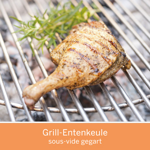 Grill-Entenkeule