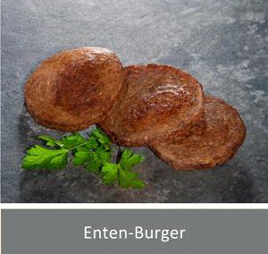 Enten-Fleisch-Burger