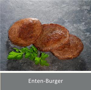 Enten-Fleisch-Burger