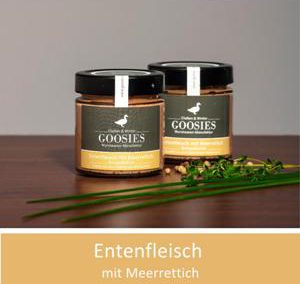 Entenfleisch mit Meerrettich