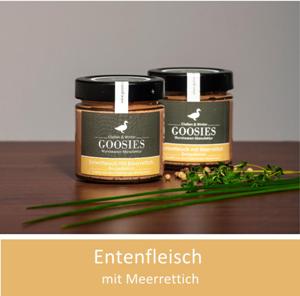 Entenfleisch mit Meerrettich